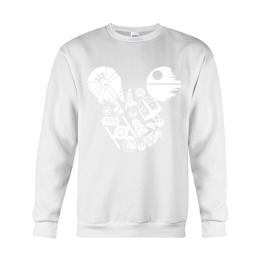 Personalized Star Wars Mouse Ears T-shirt & Hoodie Gift for Fans