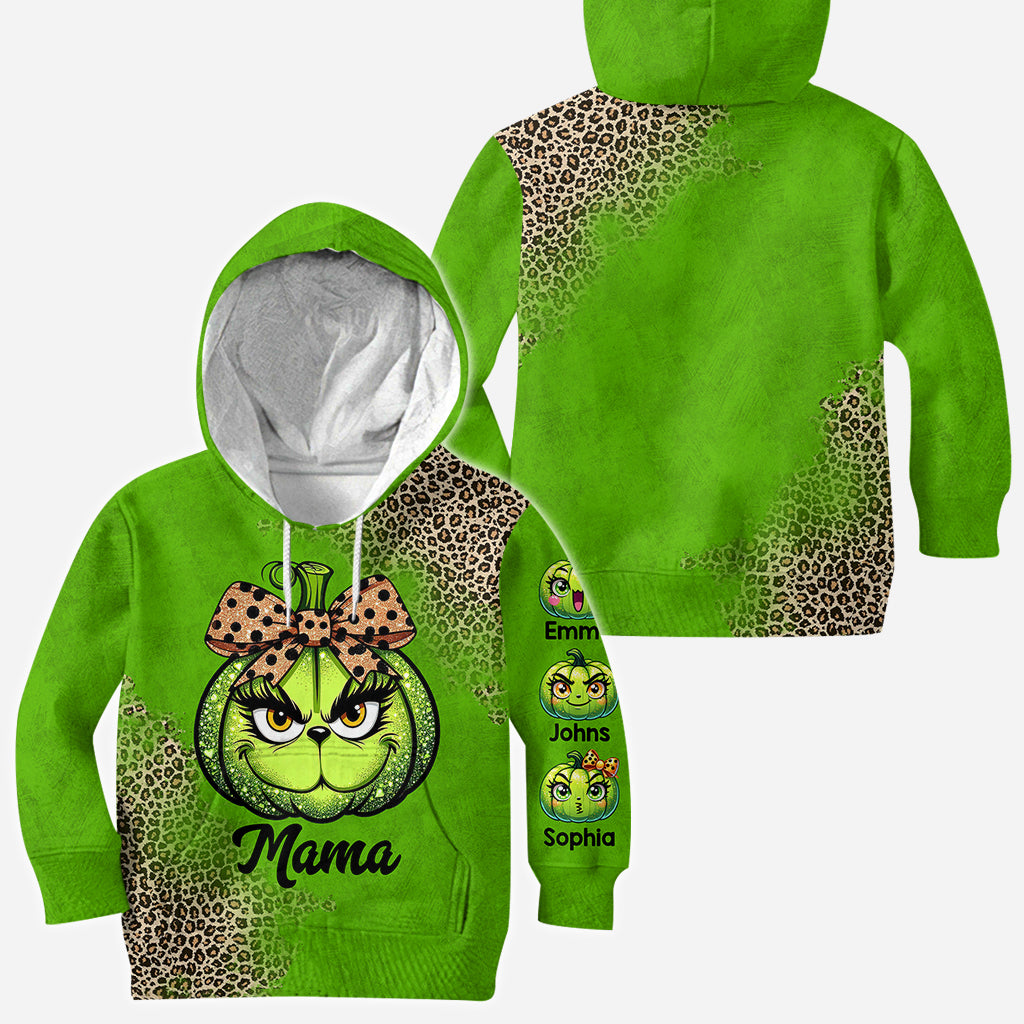 Personalized Grinchy Mama All Over Shirt Christmas Gift