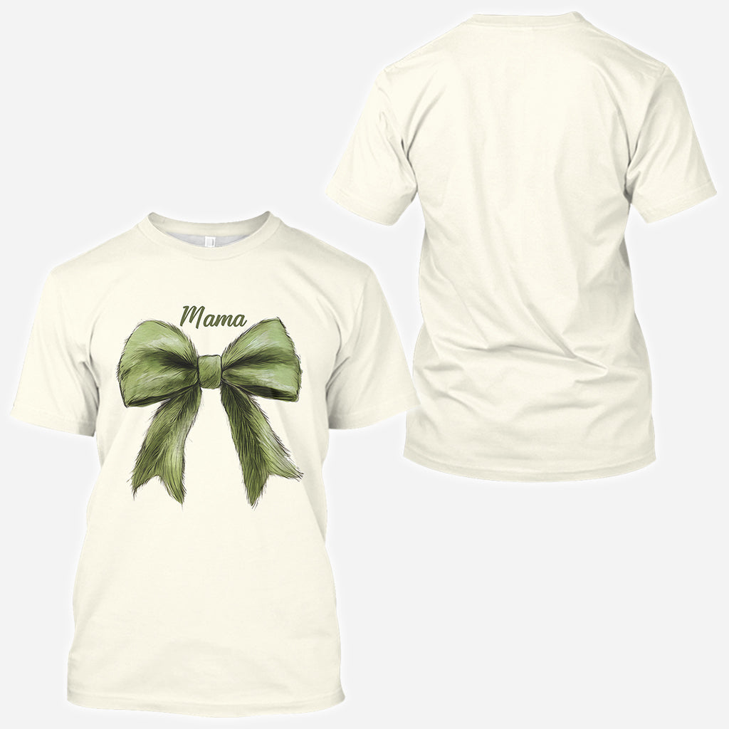 Personalized Mama Christmas All Over Shirt Custom Family Gift