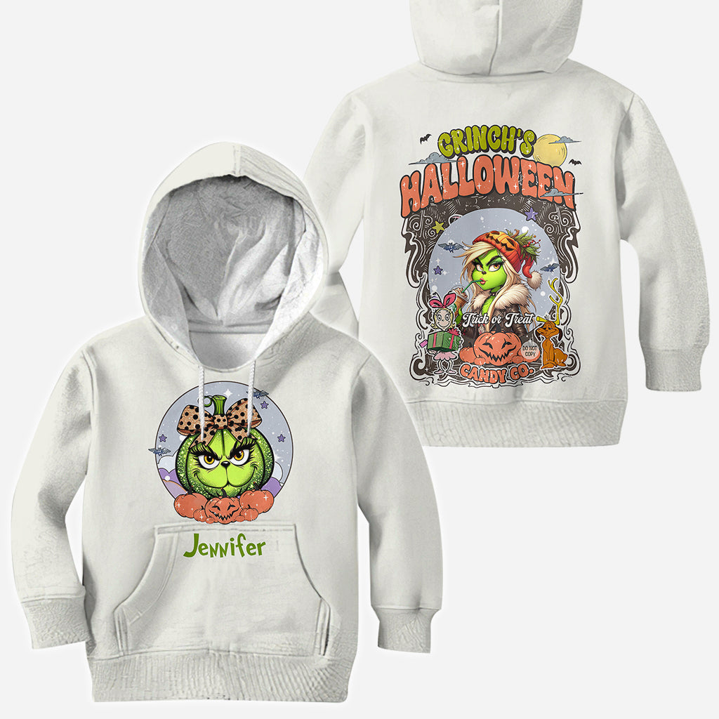 Personalized Christmas All-Over Shirt Cute Pumpkin Design Gift