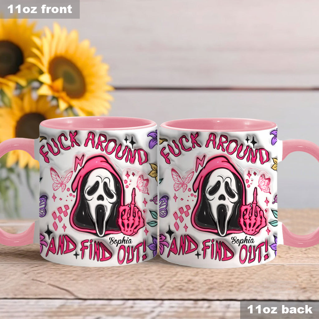 Personalized Funny Accent Mug Custom Name Gift for Friend