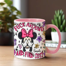 Load image into Gallery viewer, Personalized Ceramic Accent Mug with Playful Design for Birthdays and Graduations
