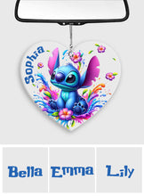 Load image into Gallery viewer, Personalized Transparent Car Ornament Custom Name Gift for Loved Ones
