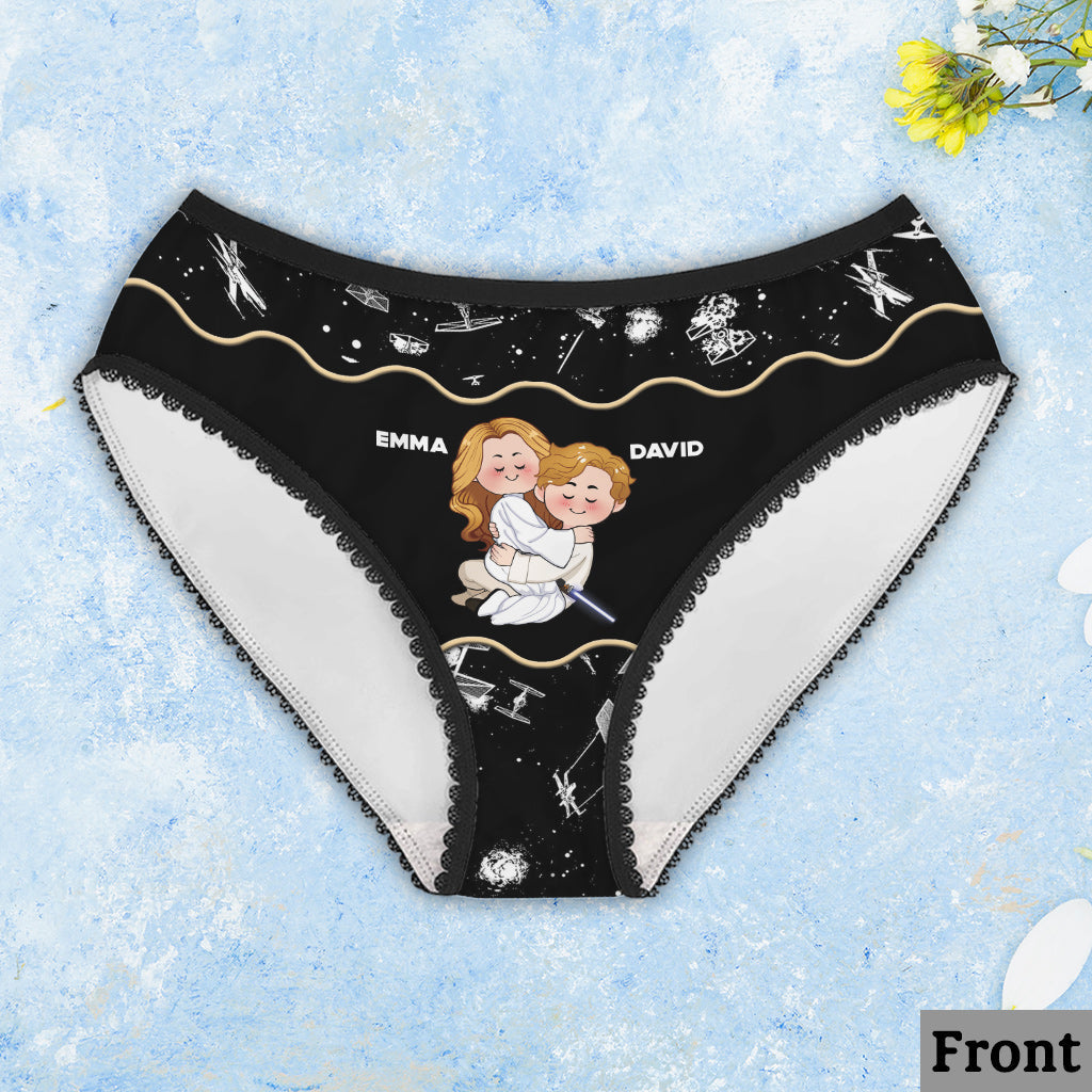 Custom Couples Briefs and Boxer Shorts Personalized Gift for Anniversary