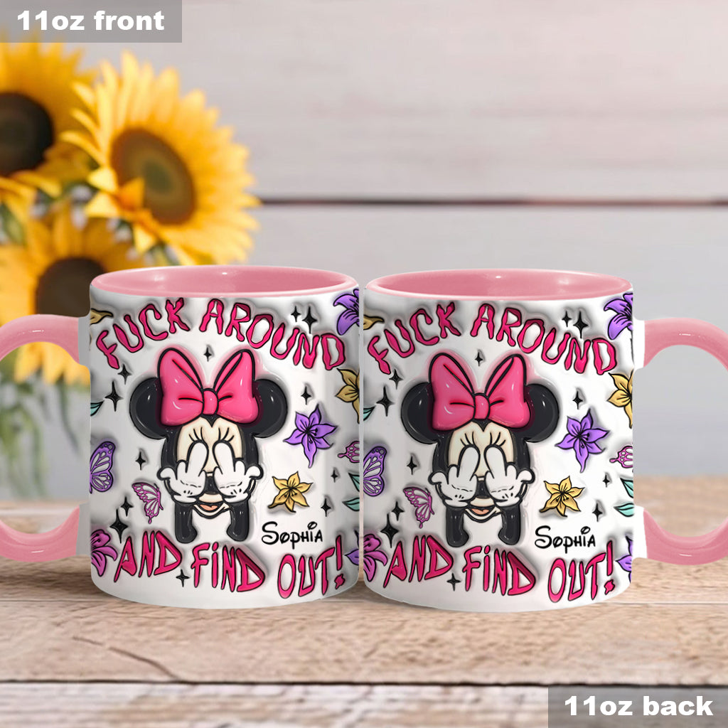 Personalized Ceramic Accent Mug with Playful Design for Birthdays and Graduations