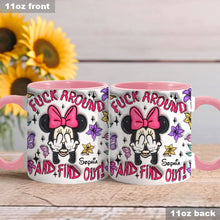 Load image into Gallery viewer, Personalized Ceramic Accent Mug with Playful Design for Birthdays and Graduations
