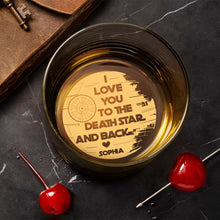 Load image into Gallery viewer, Personalized Engraved Whiskey Glass Custom Love Message Gift
