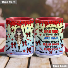 Load image into Gallery viewer, Personalized Accent Mug for Murder Mystery Lovers - Fun Gift
