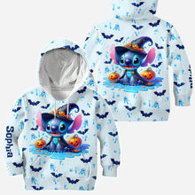 Load image into Gallery viewer, Personalized Halloween Ohana All Over Shirt Gift for Family
