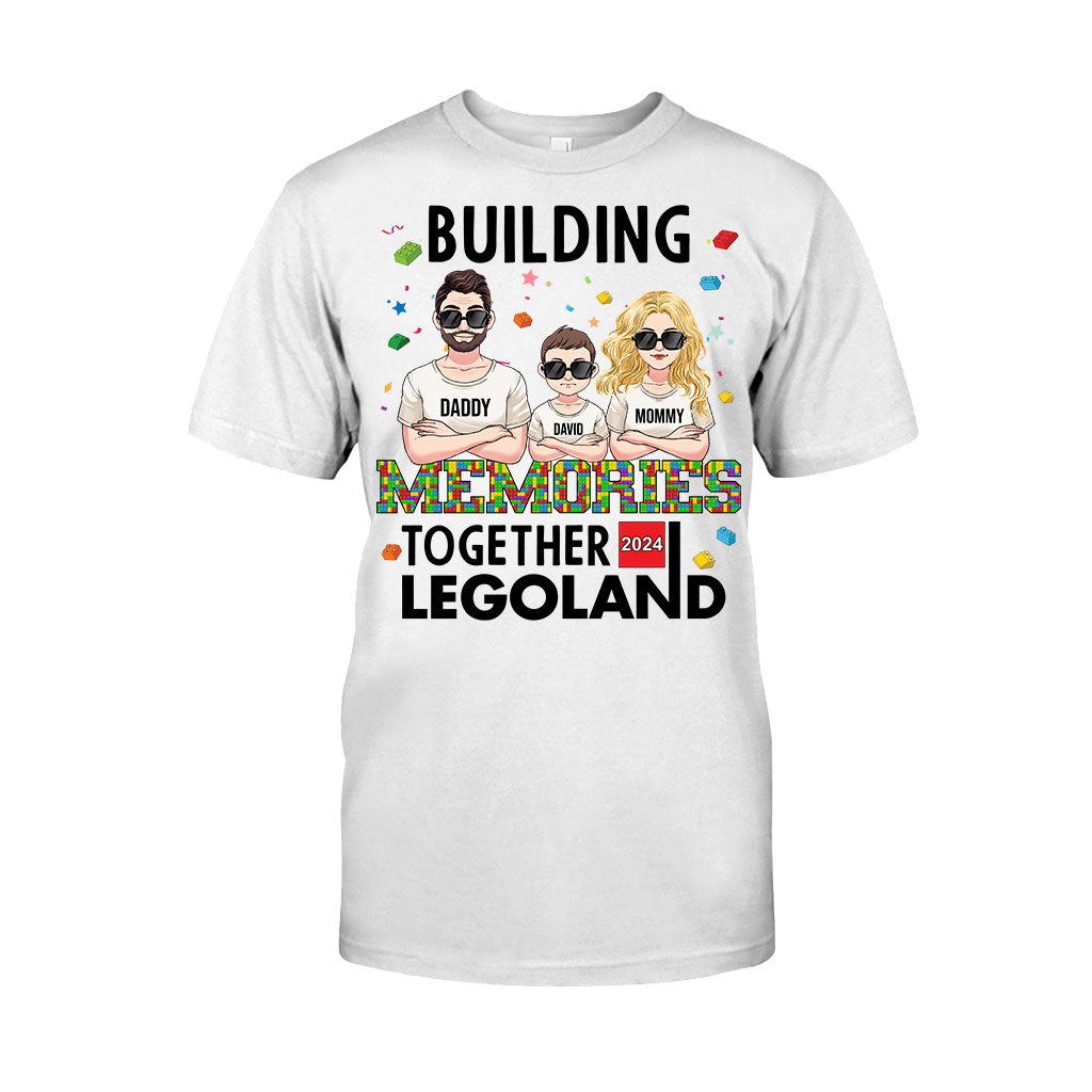 Personalized Family T-Shirt and Hoodie with Custom Names Gift