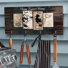 Load image into Gallery viewer, Personalized Home Sweet Home Key Rack Custom Name Gift
