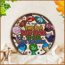 Load image into Gallery viewer, Personalized 2 Layered Wood Sign Safe Space Gift for Home
