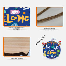 Load image into Gallery viewer, Personalized Wood Classroom Sign Custom Name Gift for Teacher

