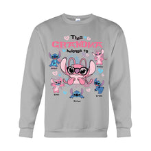 Load image into Gallery viewer, Custom Grandma Mouse T-shirt &amp; Hoodie with Family Names | Personalized Gift

