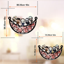 Load image into Gallery viewer, Personalized Scary Movies Suncatcher Ornament for Family Gift
