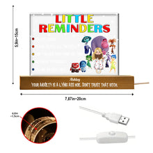 Load image into Gallery viewer, Personalized Acrylic LED Night Light Custom Message Gift
