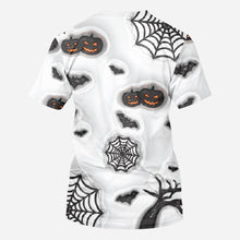 Load image into Gallery viewer, Personalized Halloween All Over Shirt Custom Name Gift
