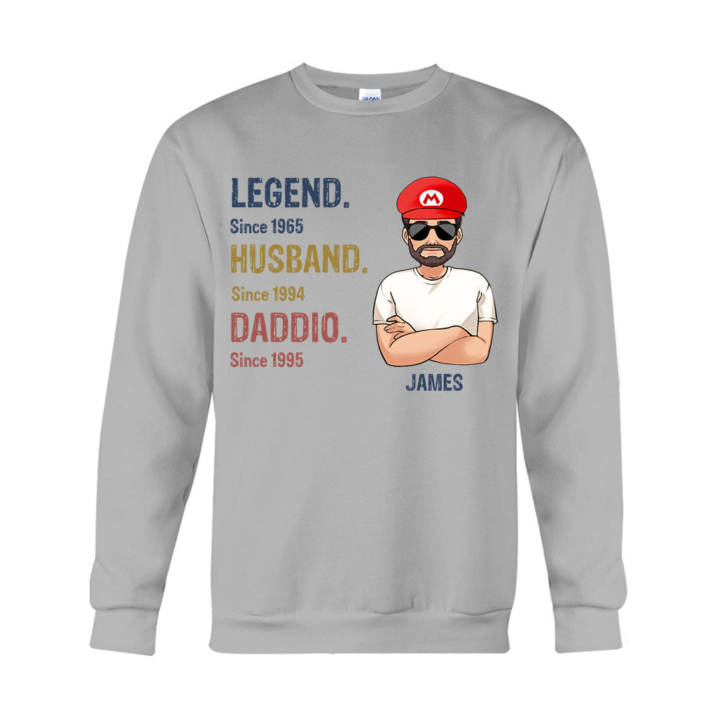 Personalized Super Plumber T-Shirt & Hoodie for Dad | Custom Name Gift