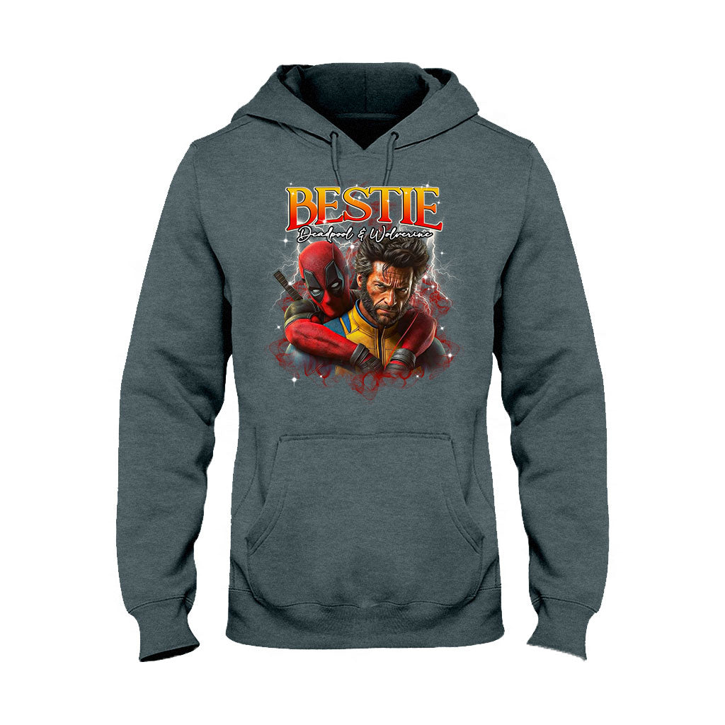 Personalized 90s Vintage Bootleg Tee Custom Bestie Shirt Gift