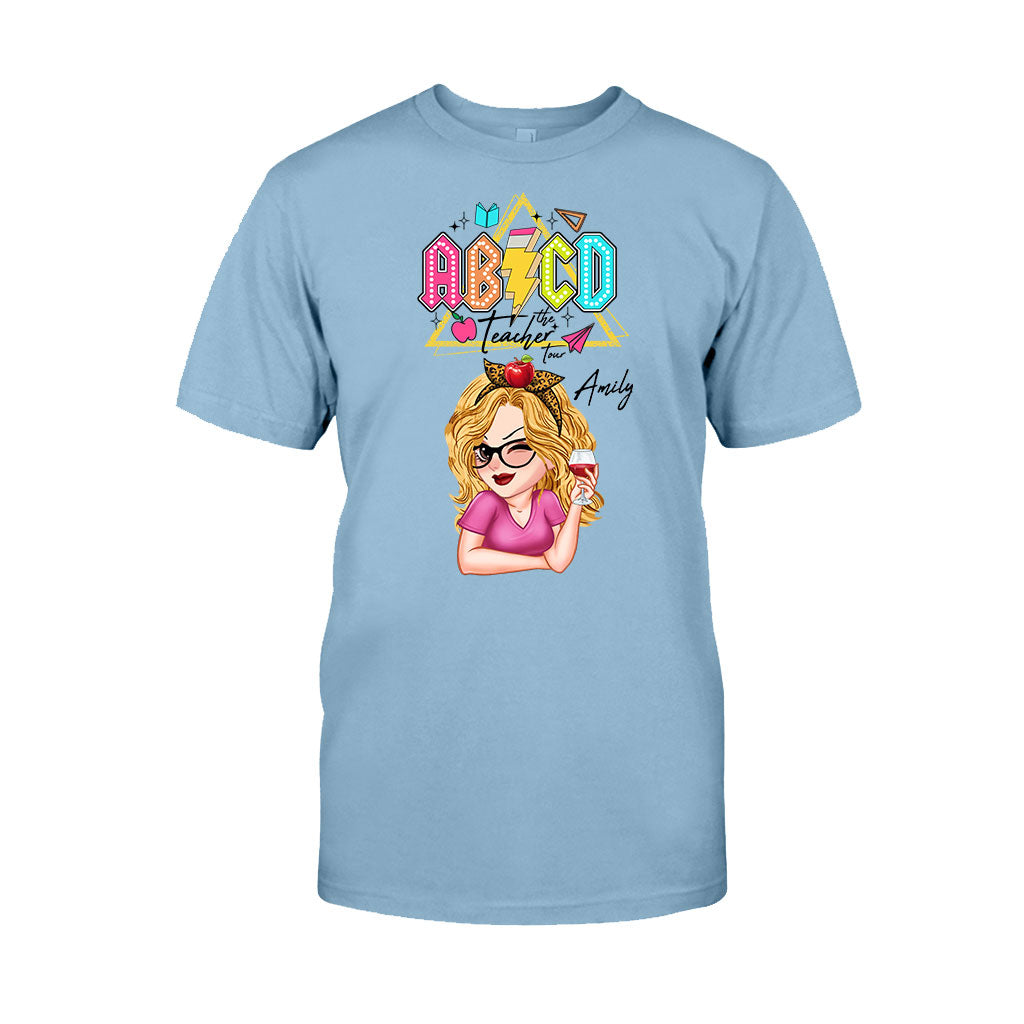 Personalized Teacher T-shirt & Hoodie Custom Name Gift for Teacher