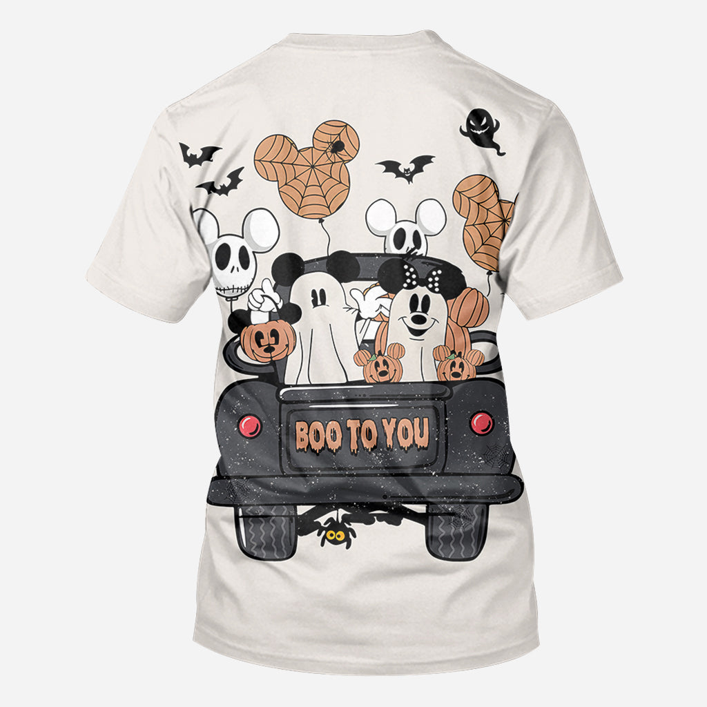 Personalized Nightmare On Main Street Mouse All Over Shirt for Halloween Gift