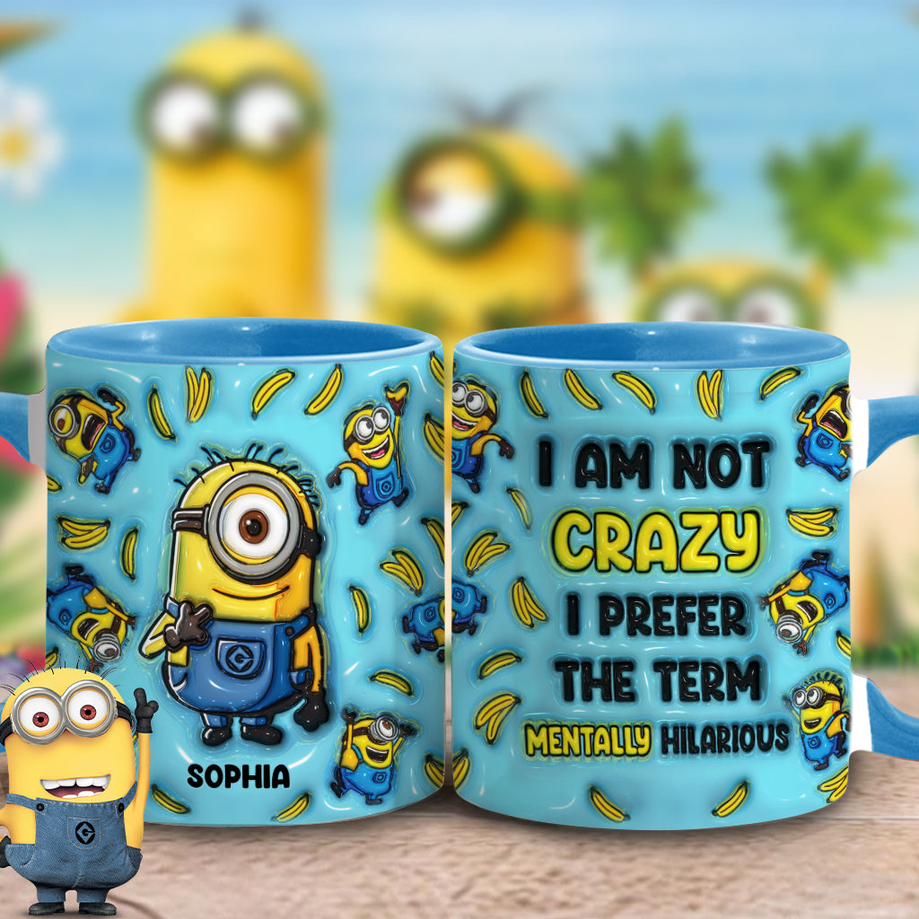 Personalized Ceramic Accent Mug Funny Quote Custom Name Gift