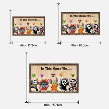 Load image into Gallery viewer, Personalized 2 Layered Wood Sign Custom Ohana Home Decor Gift
