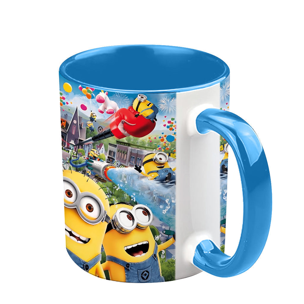 Personalized Minions Accent Mug Custom Name Gift for Kids
