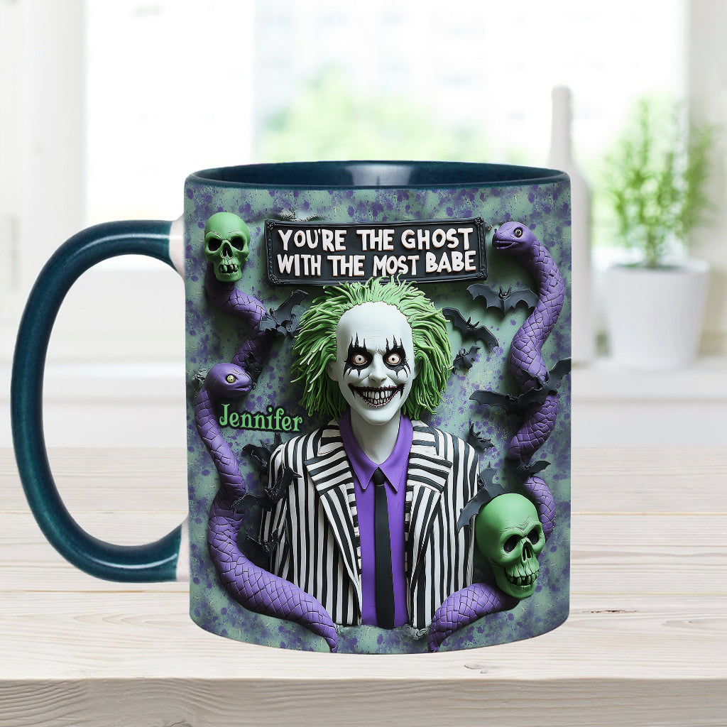 Personalized Accent Mug You're The Ghost With The Most Gift