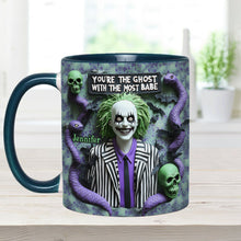 Load image into Gallery viewer, Personalized Accent Mug You're The Ghost With The Most Gift
