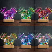 Load image into Gallery viewer, Personalized Acrylic Shaped Light Plaque Custom Name Gift
