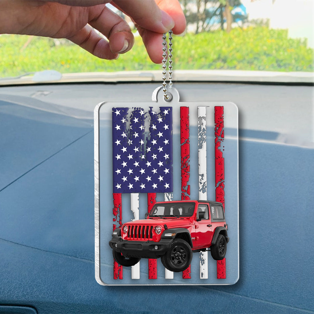 Personalized Acrylic Car Ornament Custom Design Gift Idea