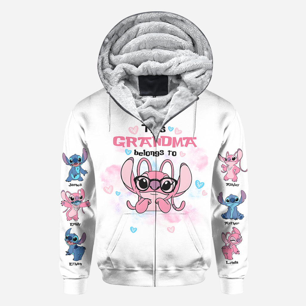 Custom Grandma All Over Shirt with Personalization - Unique Gift