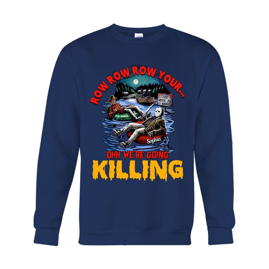 Personalized Row Row Row Your Boat T-shirt and Hoodie Gift