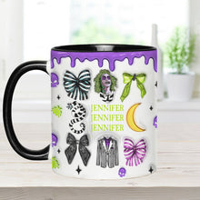 Load image into Gallery viewer, Personalized Accent Mug with Unique Design for Halloween Gift
