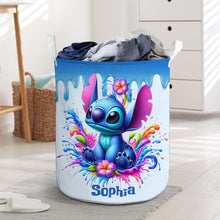 Load image into Gallery viewer, Personalized Laundry Basket Custom Name Fun Design Gift

