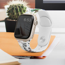 Load image into Gallery viewer, Personalized Mouse Ears Apple Watch Band Custom Name Gift
