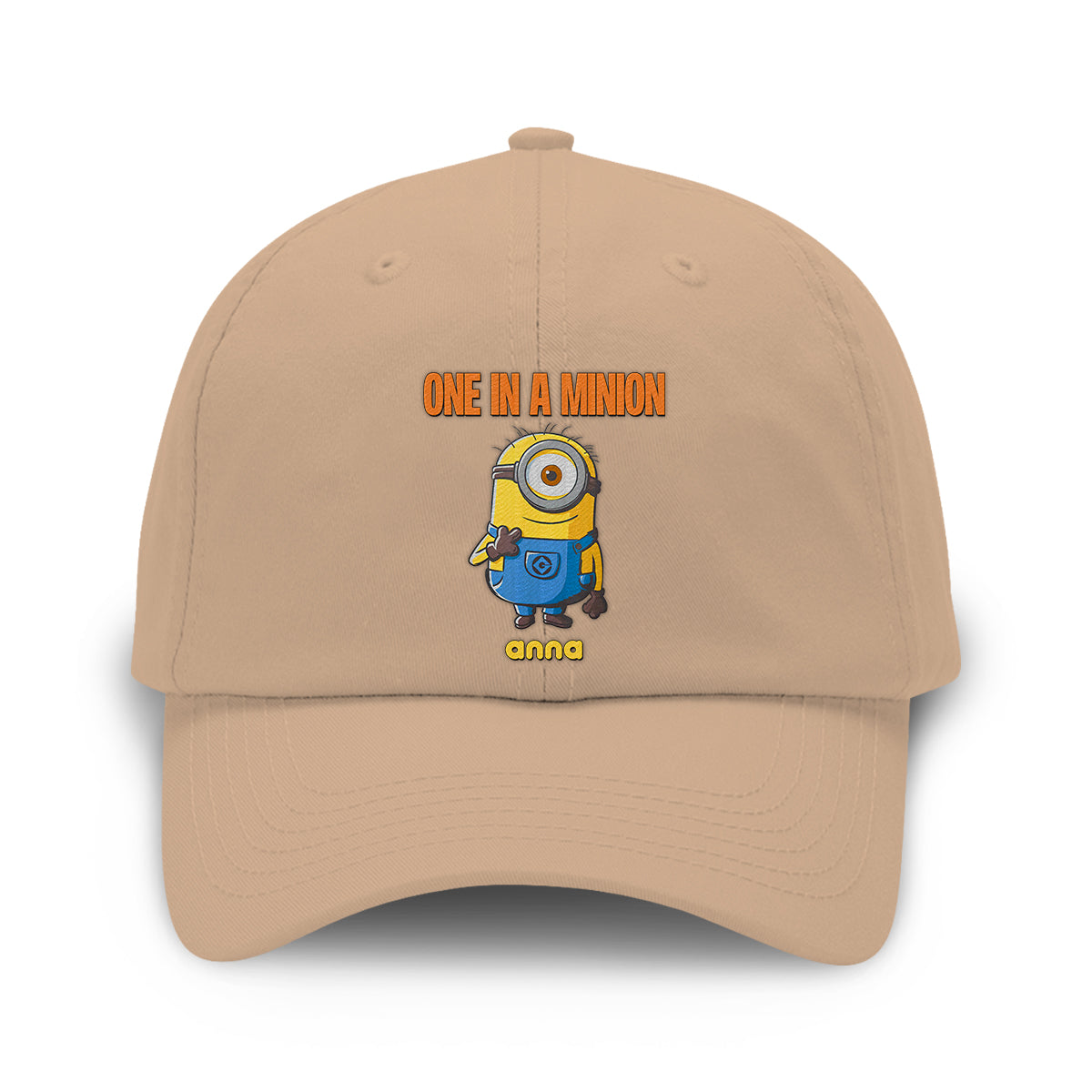 Personalized One In A Minion Embroidered Cap Gift for Kids