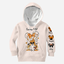 Load image into Gallery viewer, Personalized Halloween All Over Shirt Custom Name Gift for Mom
