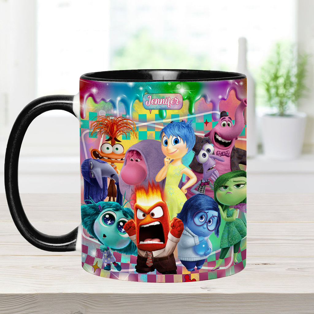 Personalized Accent Mug with Custom Name for Birthday/Graduation