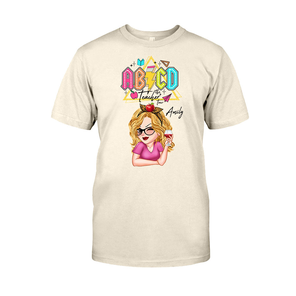 Personalized Teacher T-shirt & Hoodie Custom Name Gift for Teacher