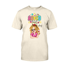Load image into Gallery viewer, Personalized Teacher T-shirt &amp; Hoodie Custom Name Gift for Teacher
