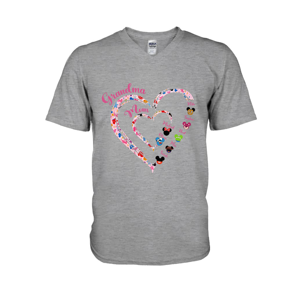 Personalized Grandma Mouse T-shirt & Hoodie Gift for Mother's Day