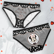 Load image into Gallery viewer, Personalized Lace Border Women Briefs Custom Text Gift
