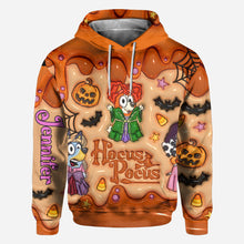 Load image into Gallery viewer, Personalized Halloween All Over Shirt Custom Name for Kids
