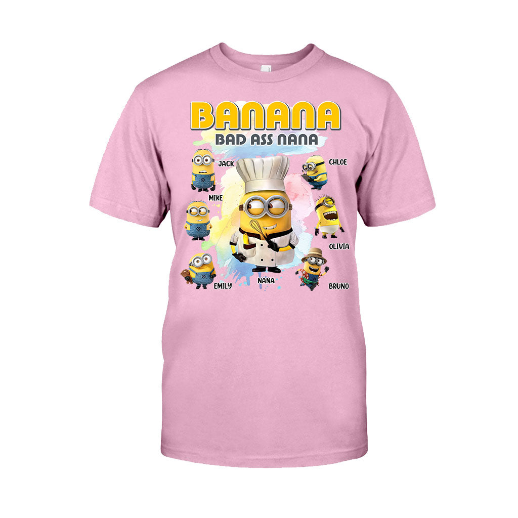 Personalized Banana Nana T-shirt Custom Gift for Grandma