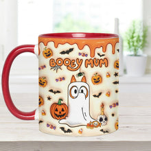 Load image into Gallery viewer, Personalized Booey Mum Accent Mug Custom Name Gift for Mom
