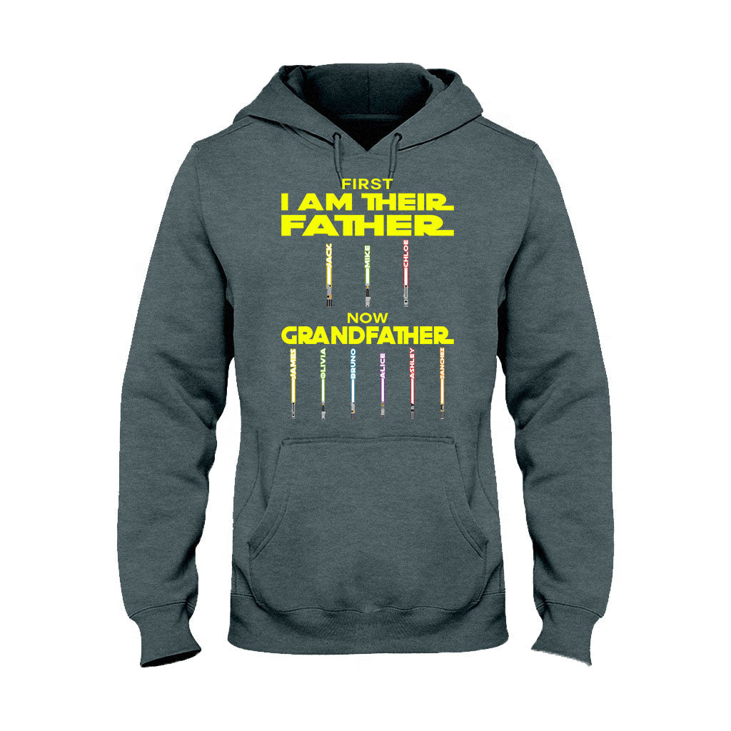 Personalized Star Wars Father Grandfather T-Shirt & Hoodie Gift