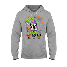 Load image into Gallery viewer, Personalized Spooky Nana T-shirt &amp; Hoodie for Grandma
