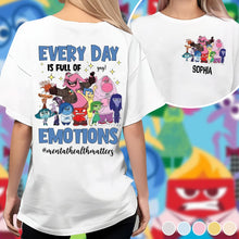 Load image into Gallery viewer, Personalized Emotional Expressions All Over Shirt for Kids | Back to School Gift
